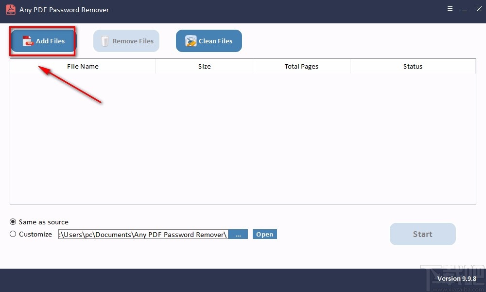 any pfd password recover去除PDF密码的方法