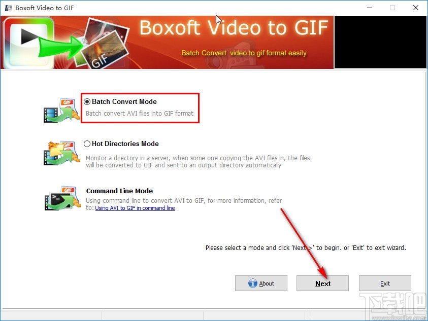 Boxoft Video To GIF将视频转换为GIF的操作方法