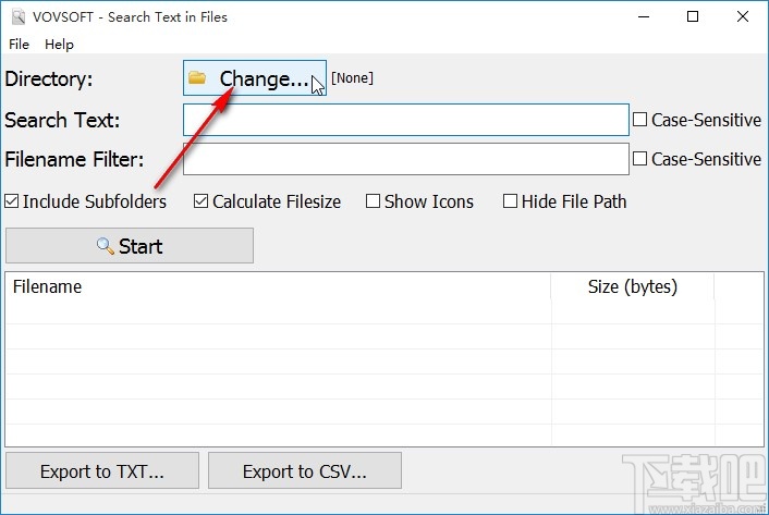 Search Text in Files搜索文件的方法