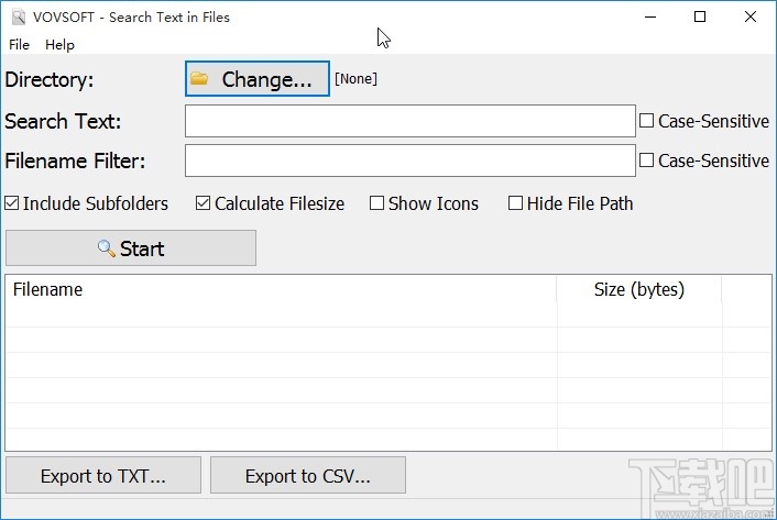 Search Text in Files搜索文件的方法
