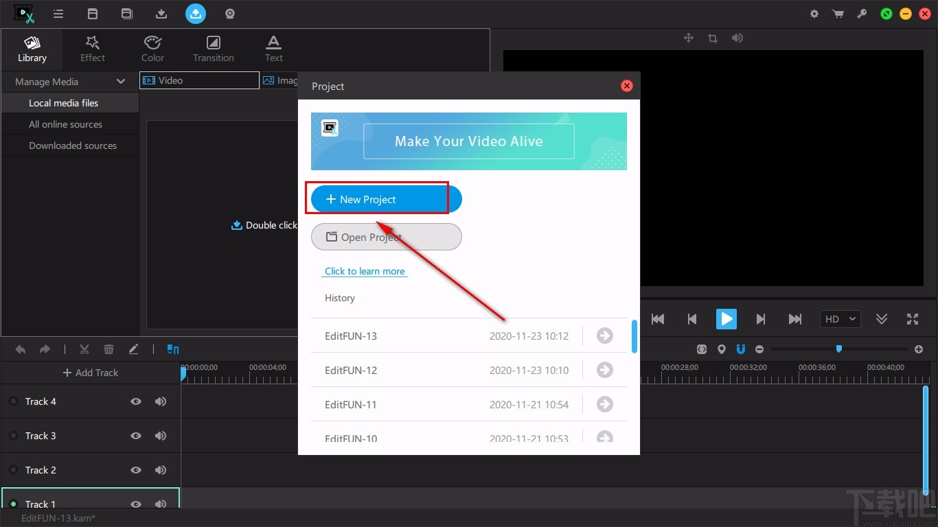 VideoSolo EditFUN剪切视频的方法