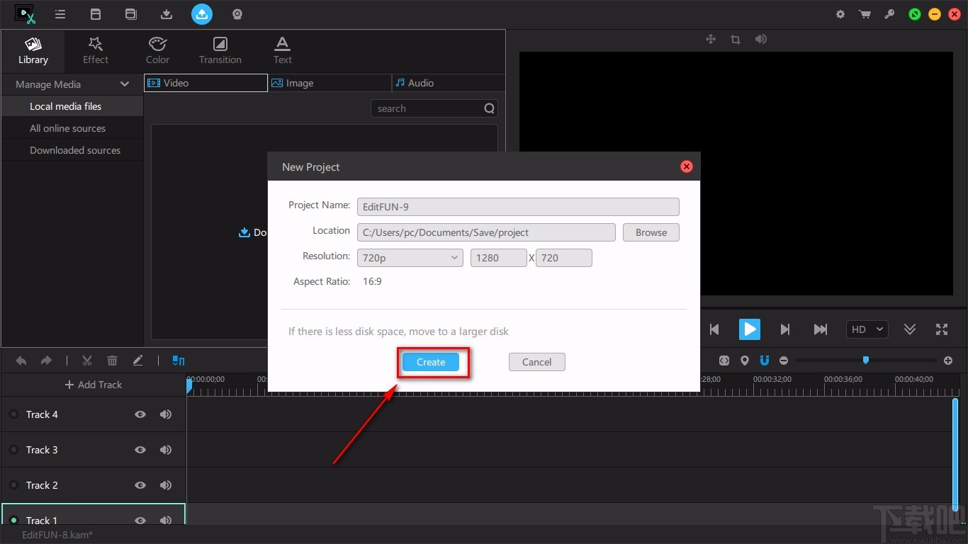 VideoSolo EditFUN旋转视频的方法