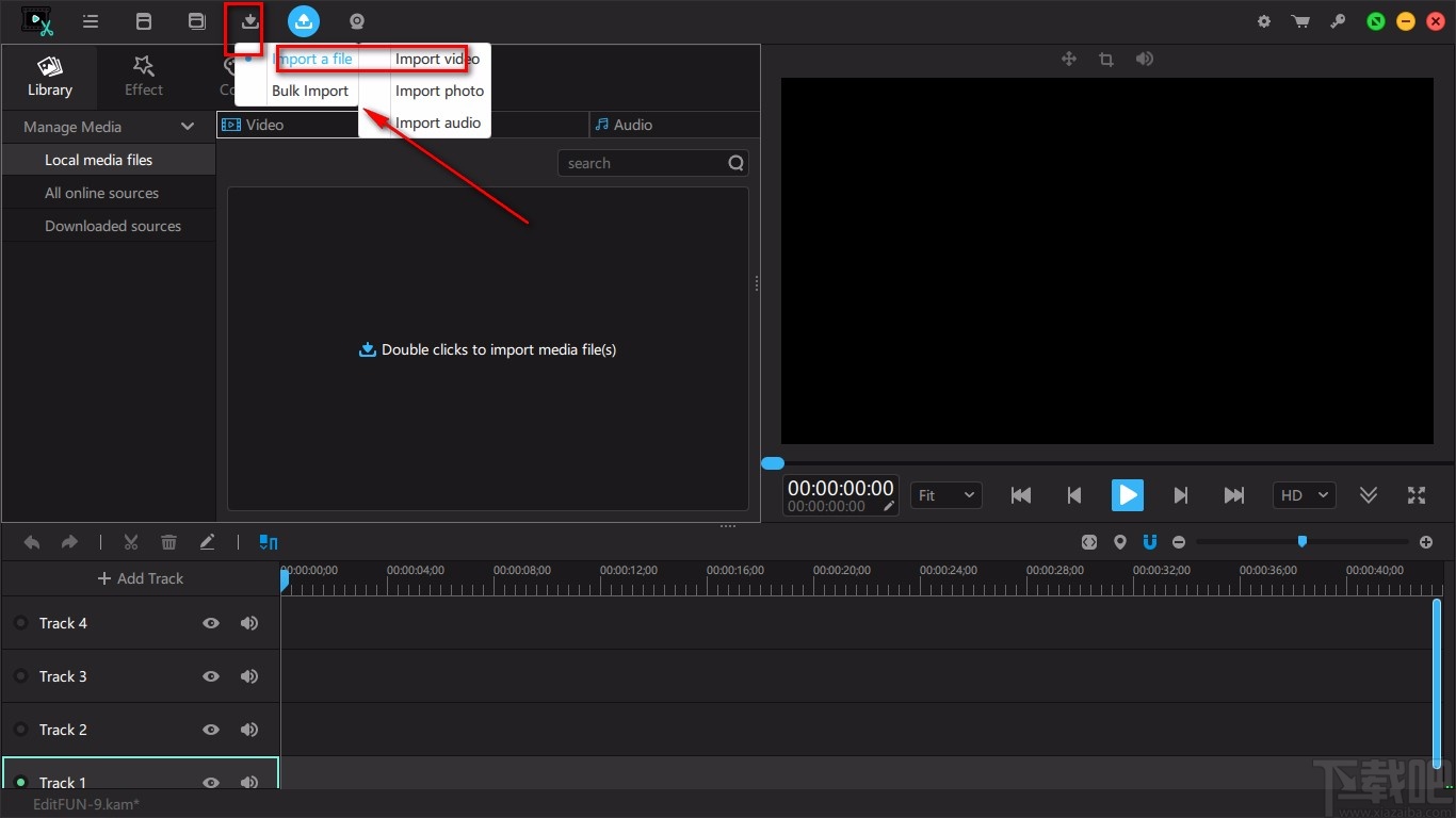 VideoSolo EditFUN旋转视频的方法