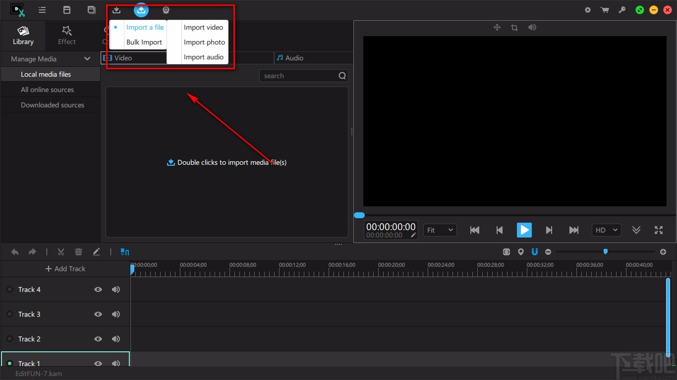 VideoSolo EditFUN裁剪视频画面的方法