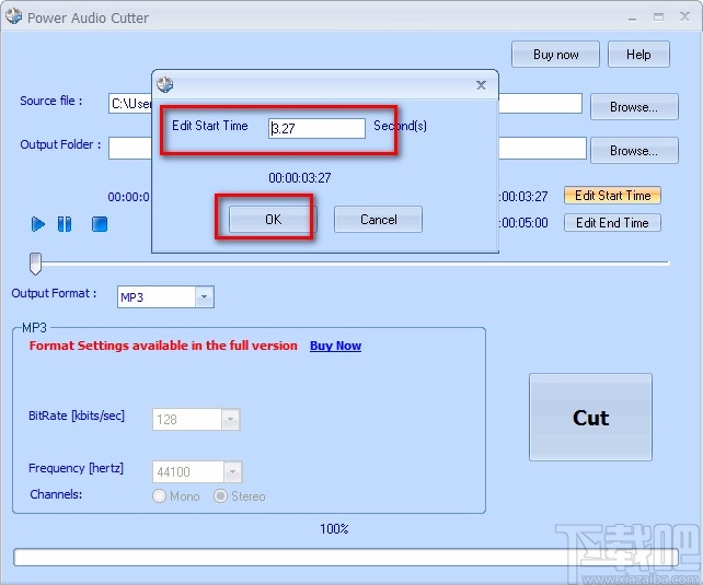 Power Audio Cutter剪切音频的方法