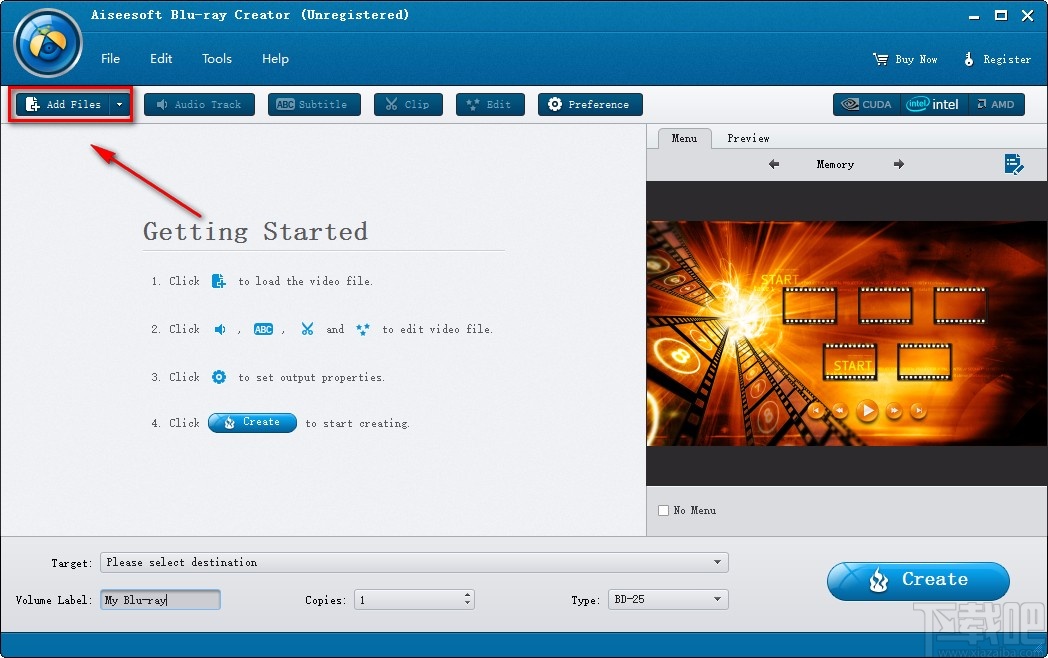 Aiseesoft Blu-ray Creator裁剪视频画面的方法