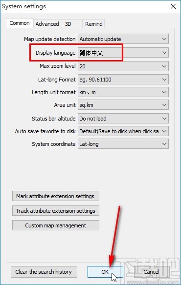 OvitalMap设置中文界面的方法