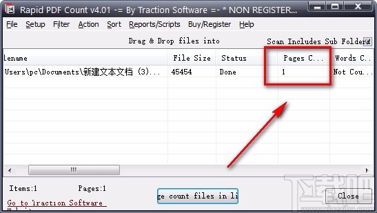 Rapid PDF Count计算PDF页数的方法