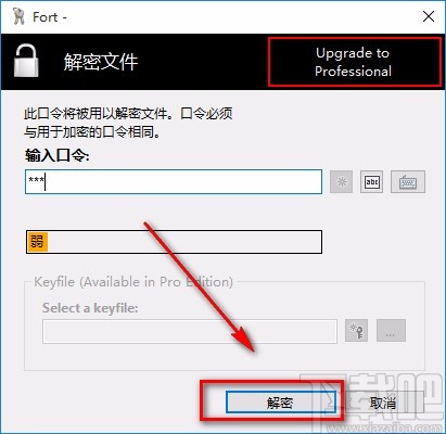 Fort Home Edition解密PDF的方法