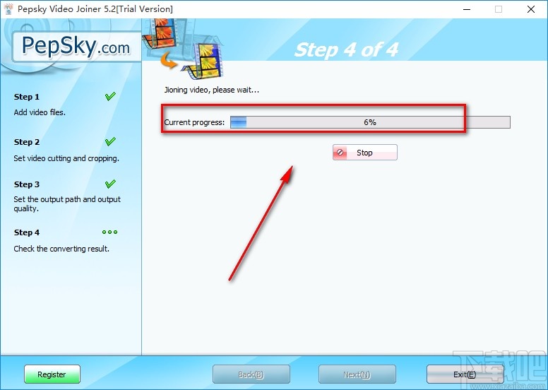 Pepsky RMVB Video Joiner合并视频的方法