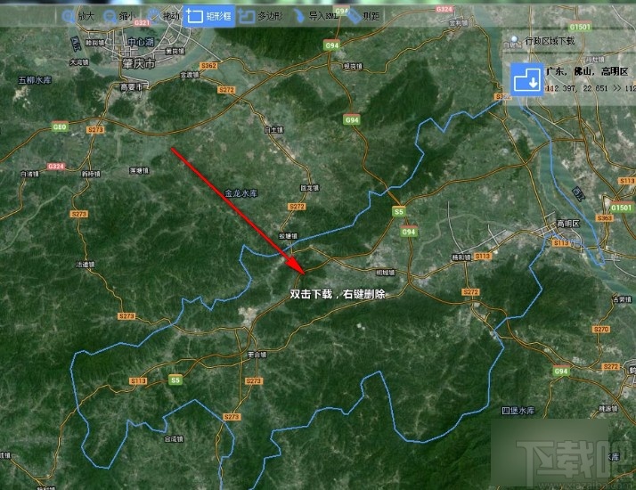 bigemap下载地图的操作方法