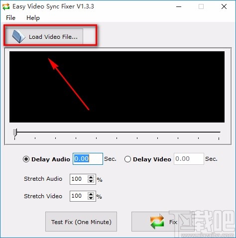 Easy Video Sync Fixer调整音频与视频同步播放的方法