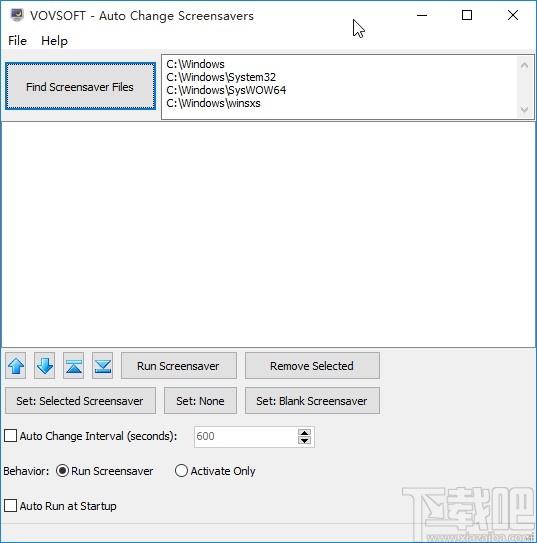 Auto Change Screensavers的使用方法