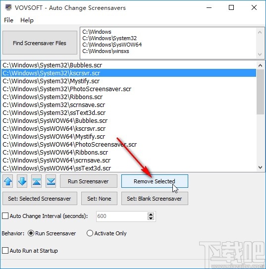 Auto Change Screensavers的使用方法