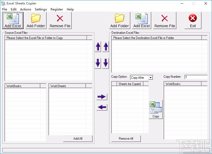 Excel Sheets Copier复制表格的方法