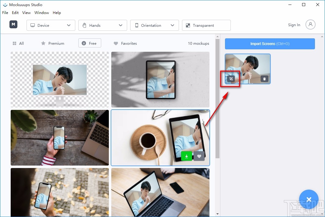 Mockuuups Studio制作海报的方法