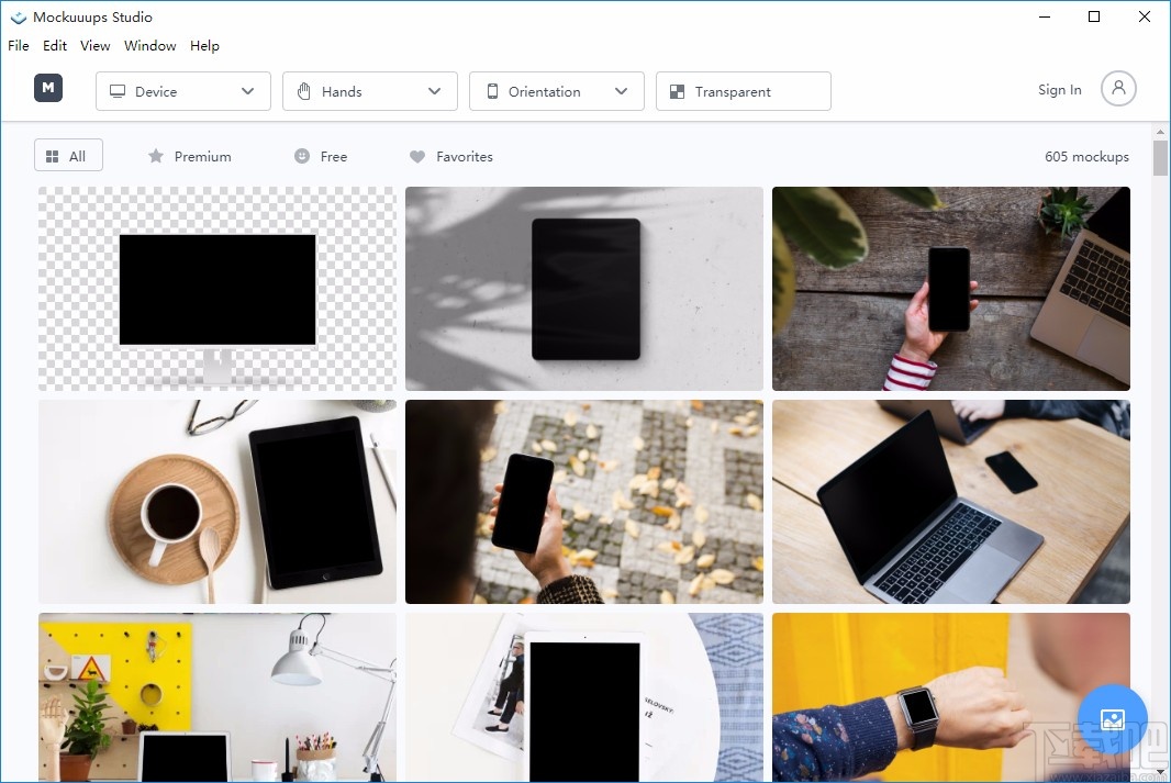 Mockuuups Studio制作海报的方法