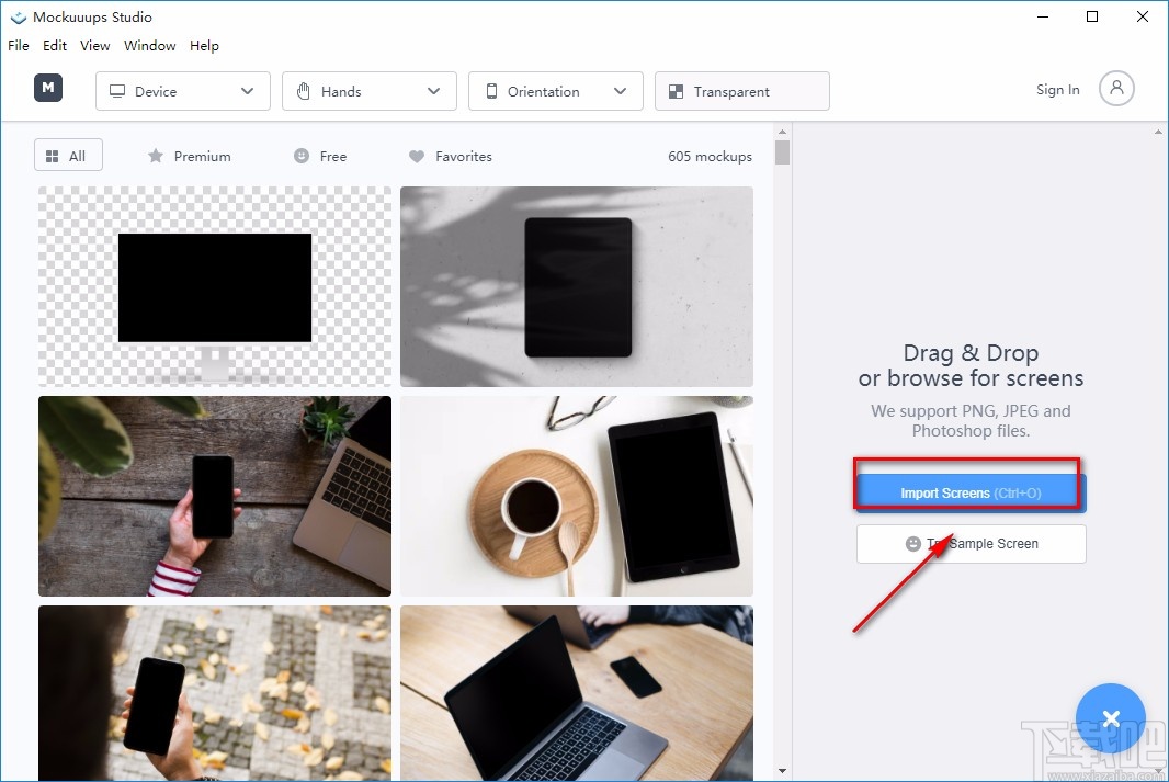 Mockuuups Studio制作海报的方法