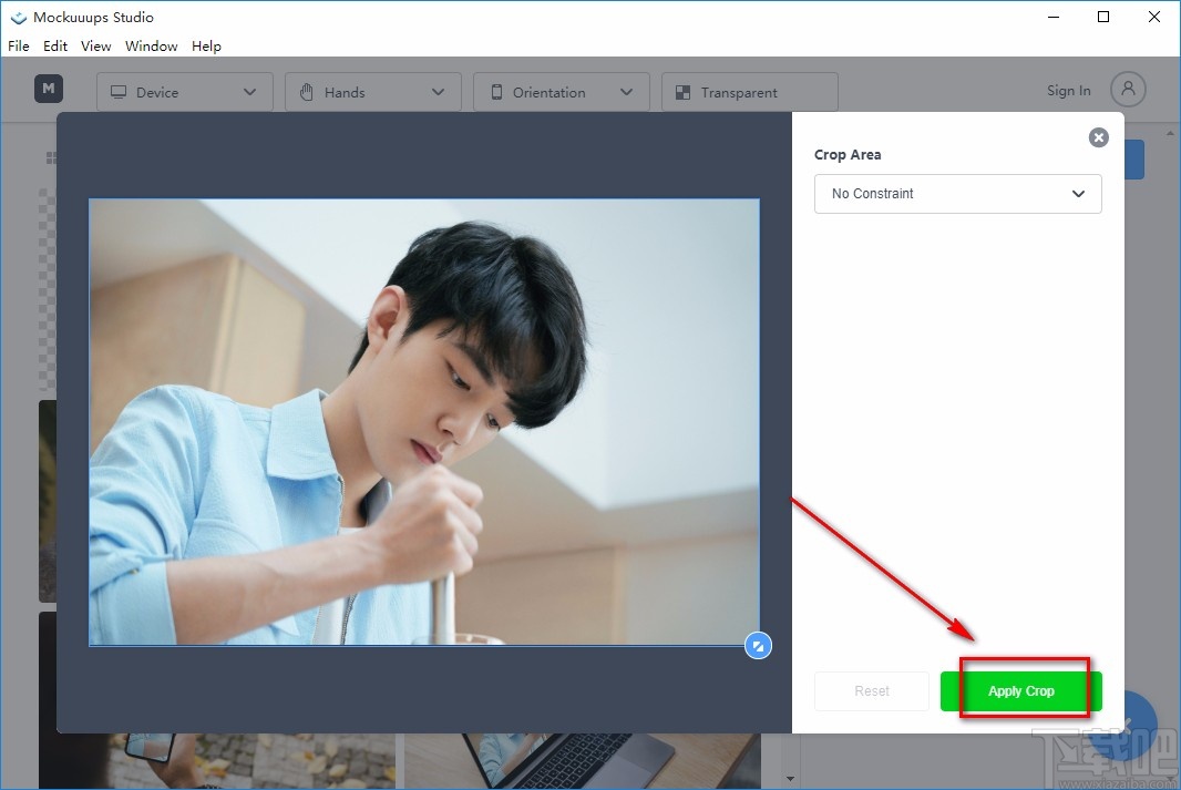 Mockuuups Studio制作海报的方法