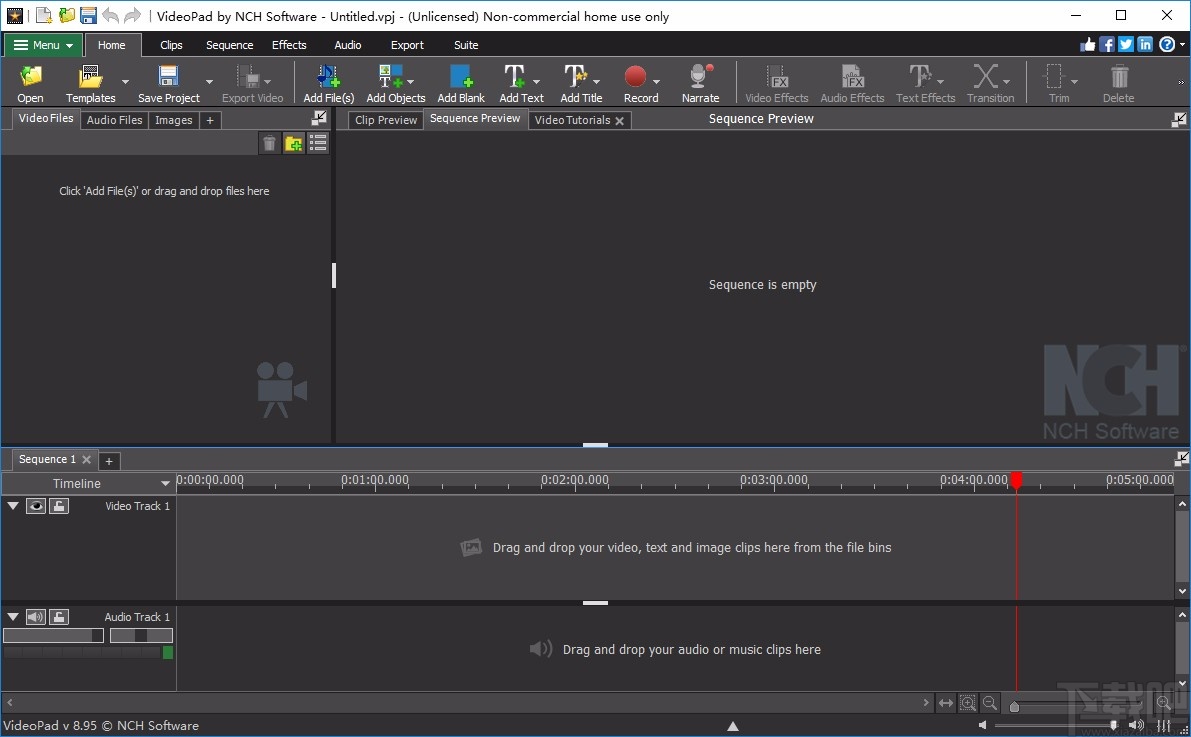 VideoPad Video Editor导出视频的方法
