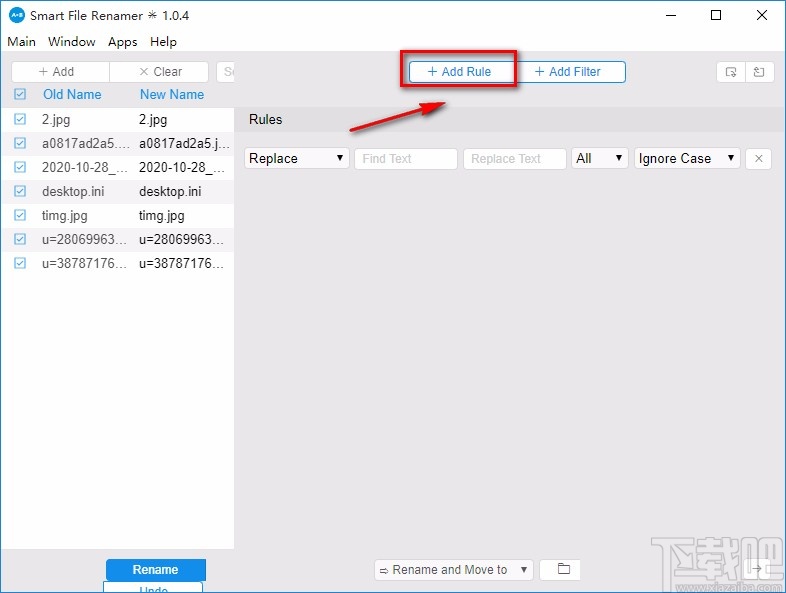 Qiplex Smart File Renamer批量重命名图片文件的方法