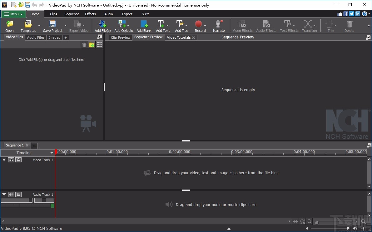 VideoPad Video Editor给视频添加模糊效果的方法