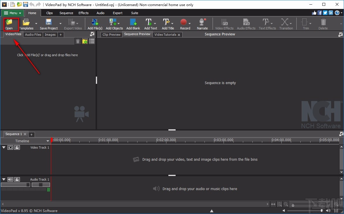 VideoPad Video Editor给视频添加模糊效果的方法