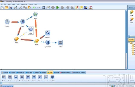 spss modeler导入数据的方法