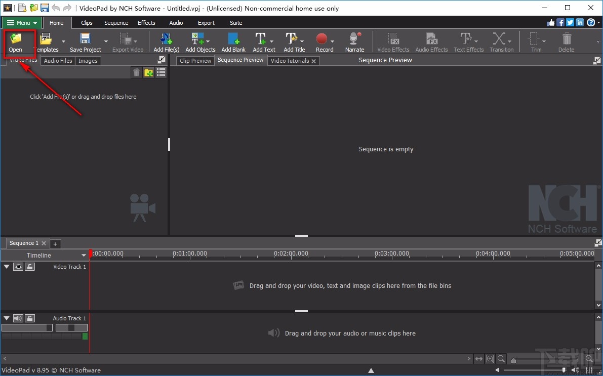 VideoPad Video Editor旋转视频的方法