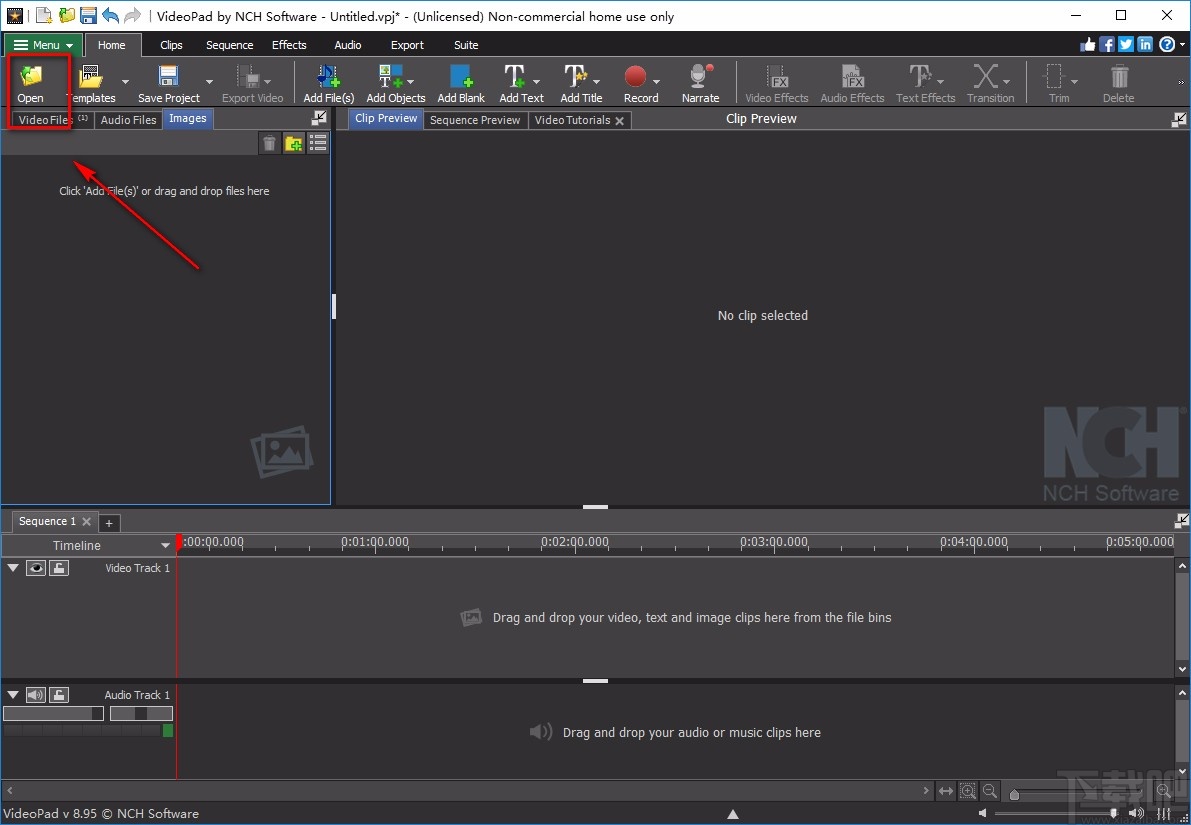 VideoPad Video Editor给视频添加字幕的方法