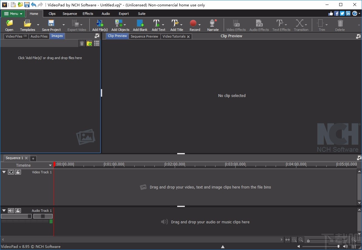 VideoPad Video Editor给视频添加字幕的方法