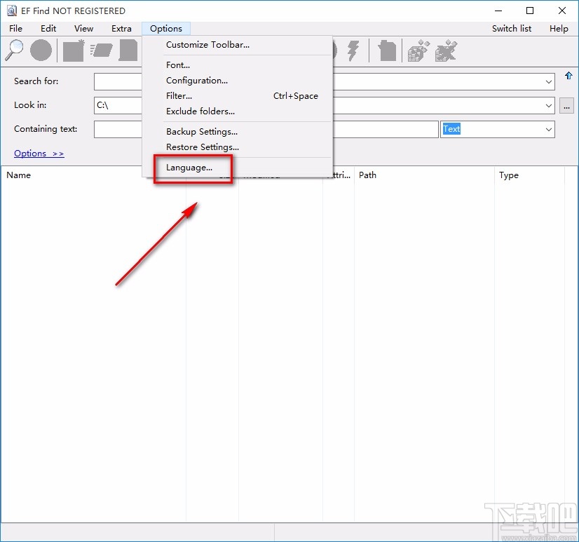 EF Find设置中文的方法