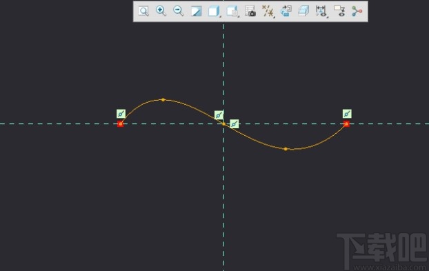 Creo在曲线上添加控制点的方法步骤