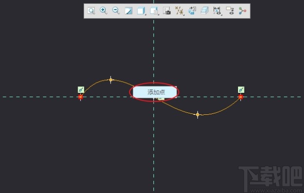 Creo在曲线上添加控制点的方法步骤