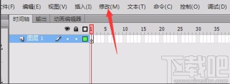 Adobe flash设置场景背景颜色的方法