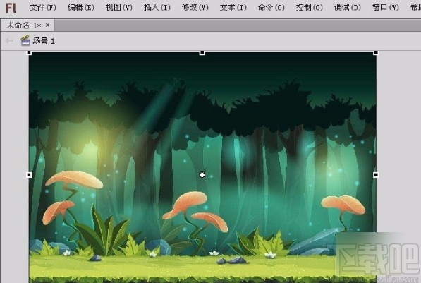 Adobe flash调整图片透明度的方法