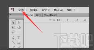 Adobe flash导出SWF视频的方法