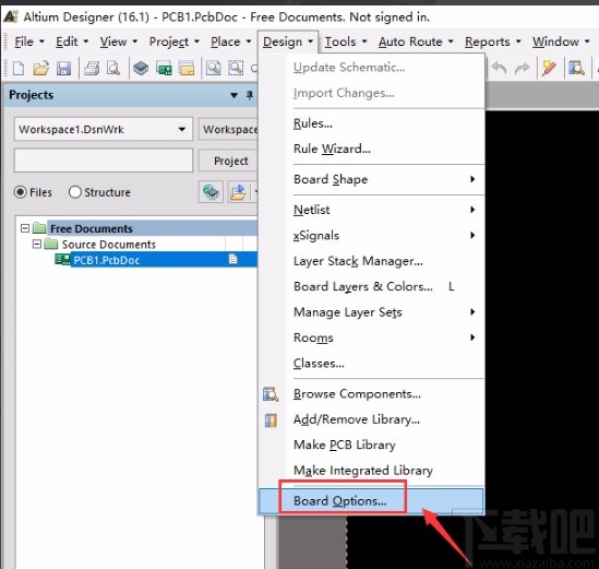 altium designer修改PCB板子尺寸的方法