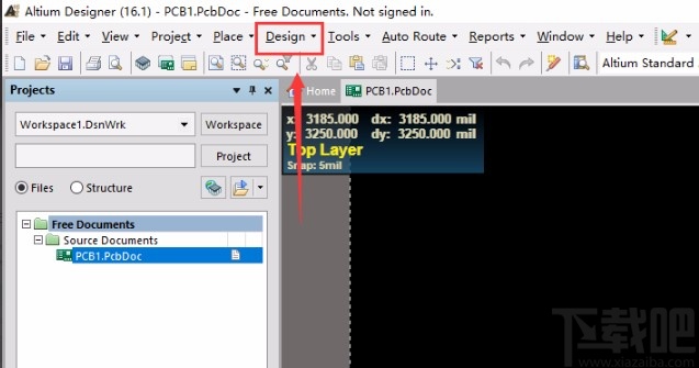 altium designer修改PCB板子尺寸的方法