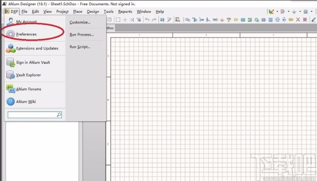 altium designer更改栅格颜色的方法