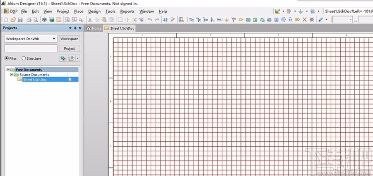 altium designer更改栅格颜色的方法