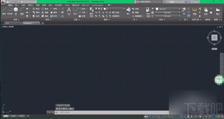 AutoCAD删除网格线的方法