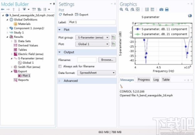 comsol导出数据作图的操作方法