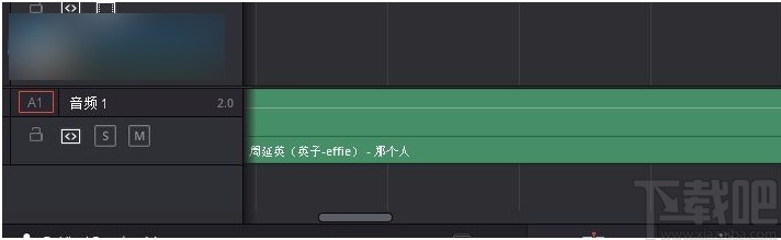 davinci resolve添加背景音乐的方法