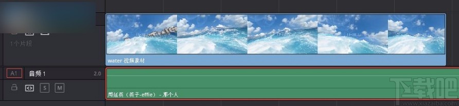 davinci resolve添加背景音乐的方法