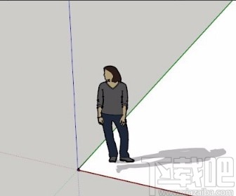 sketchup添加阴影的方法