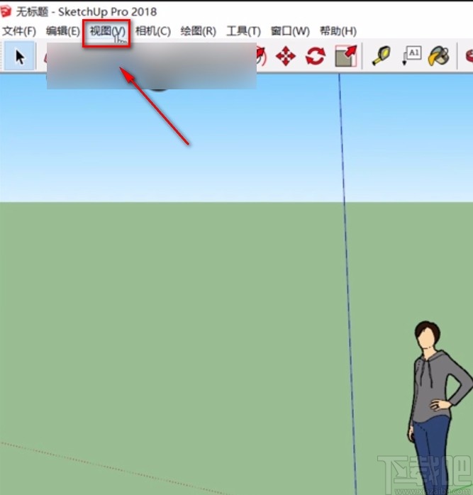 sketchup隐藏模型的方法