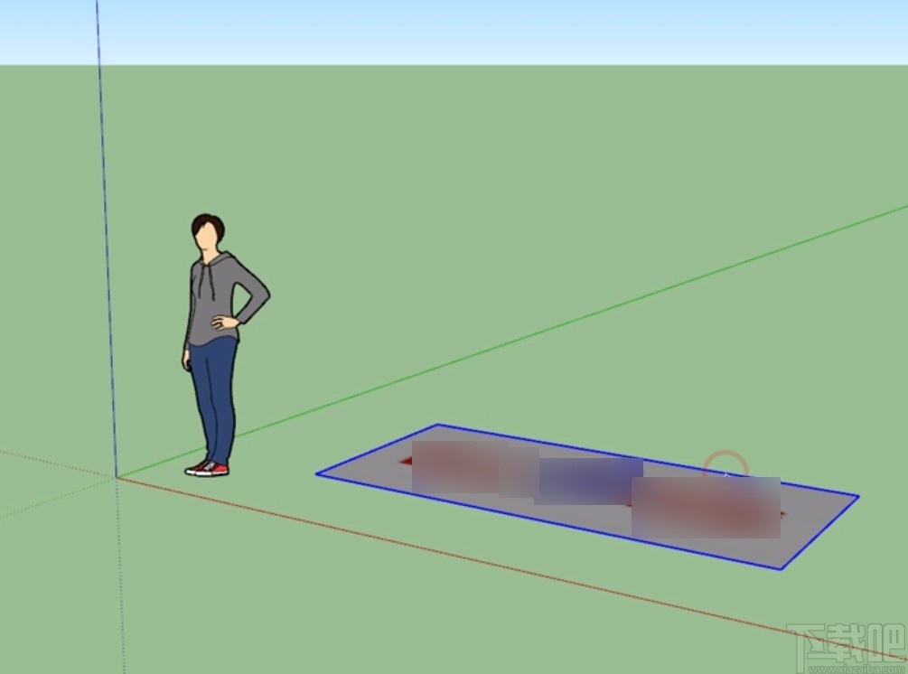 sketchup导入图片的方法