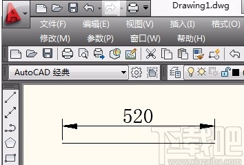 AutoCAD测量长度的方法