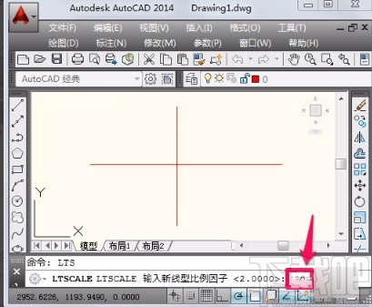 AutoCAD画中心线的方法